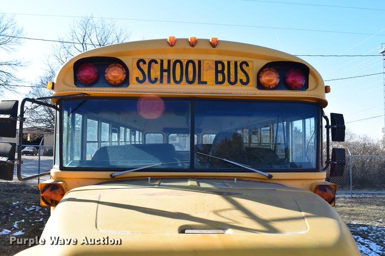 image for item DC3567 1997 Ford Blue Bird school bus