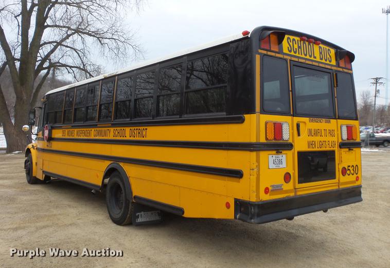 image for item DC4731 2007 Freightliner 310TS school bus