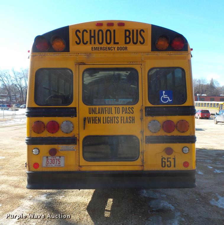 image for item DC4735 2001 Thomas Built Saf-T-Liner MVP EF 1118S school bus