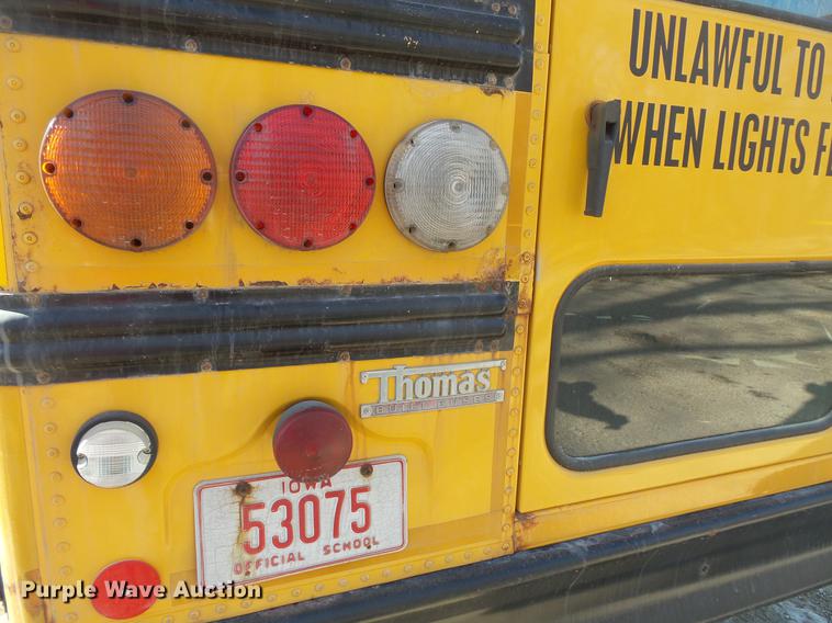 image for item DC4735 2001 Thomas Built Saf-T-Liner MVP EF 1118S school bus