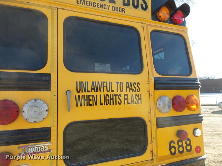 image for item DC4736 2004 Freightliner FS65 Thomas Built 101PS school bus