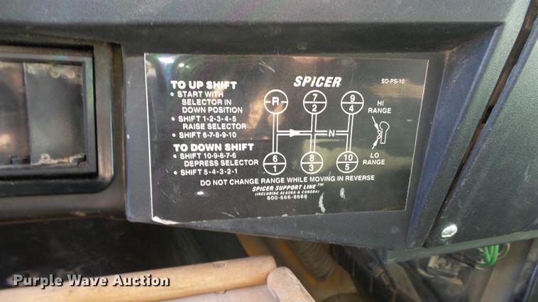 image for item DC5700 1996 International 2574 dump truck