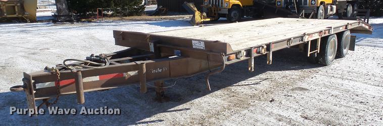 image for item DC5701 1997 Circle D PHT-20 Ind equipment trailer