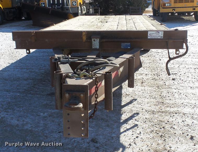image for item DC5701 1997 Circle D PHT-20 Ind equipment trailer