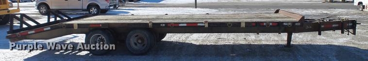 image for item DC5701 1997 Circle D PHT-20 Ind equipment trailer