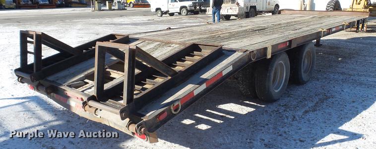 image for item DC5701 1997 Circle D PHT-20 Ind equipment trailer