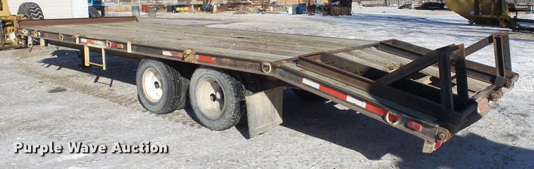 image for item DC5701 1997 Circle D PHT-20 Ind equipment trailer