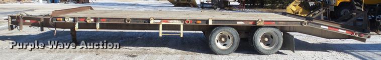 image for item DC5701 1997 Circle D PHT-20 Ind equipment trailer