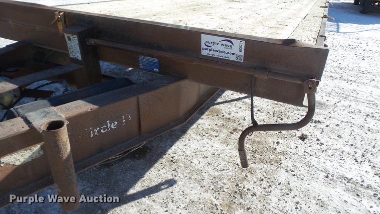 image for item DC5701 1997 Circle D PHT-20 Ind equipment trailer