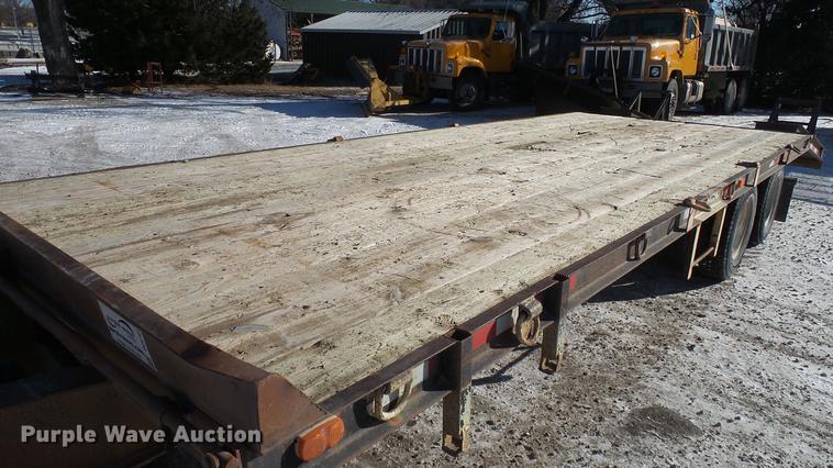 image for item DC5701 1997 Circle D PHT-20 Ind equipment trailer