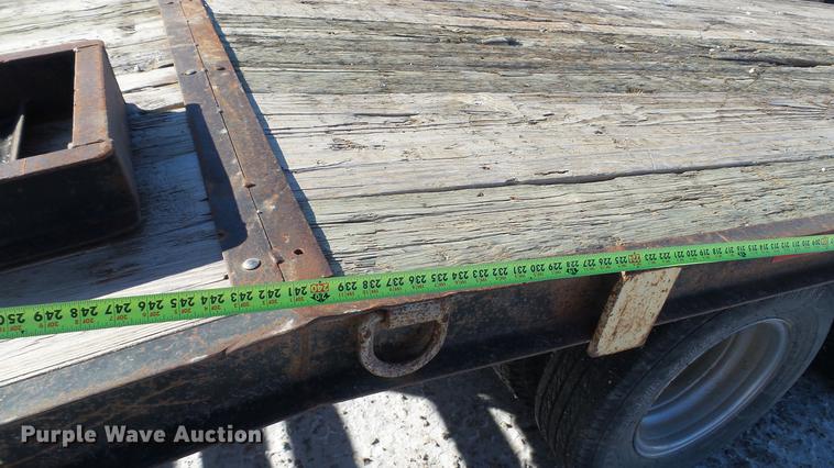 image for item DC5701 1997 Circle D PHT-20 Ind equipment trailer