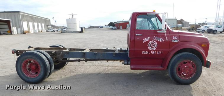 image for item DC8379 1969 Chevrolet C50 truck chassis