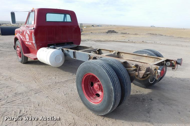 image for item DC8379 1969 Chevrolet C50 truck chassis