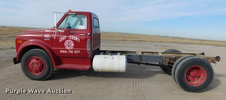 image for item DC8379 1969 Chevrolet C50 truck chassis