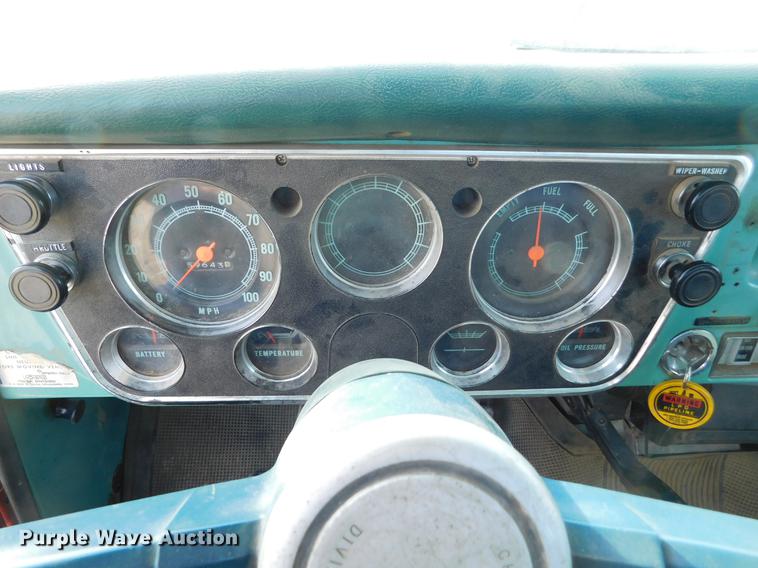 image for item DC8379 1969 Chevrolet C50 truck chassis