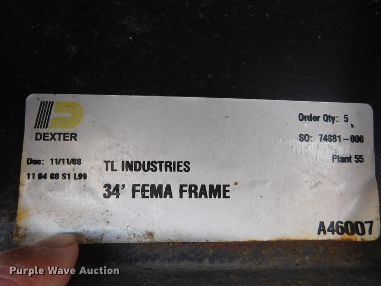 image for item DC8381 2009 TL Industries SPF1134 office trailer