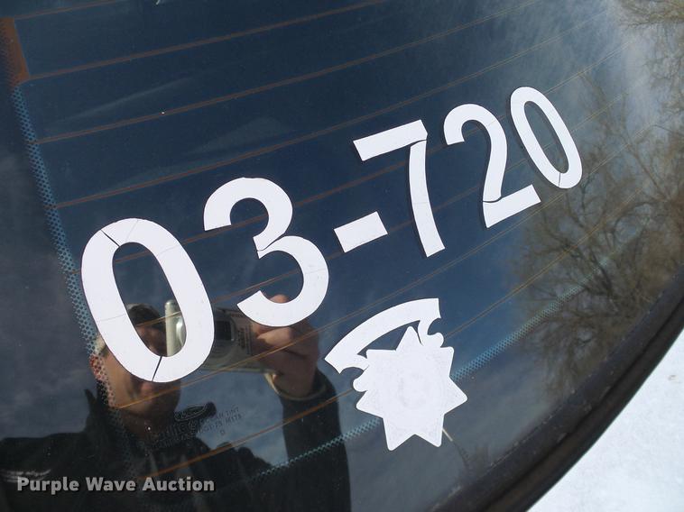 image for item DD1394 2003 Ford Crown Victoria Police Interceptor