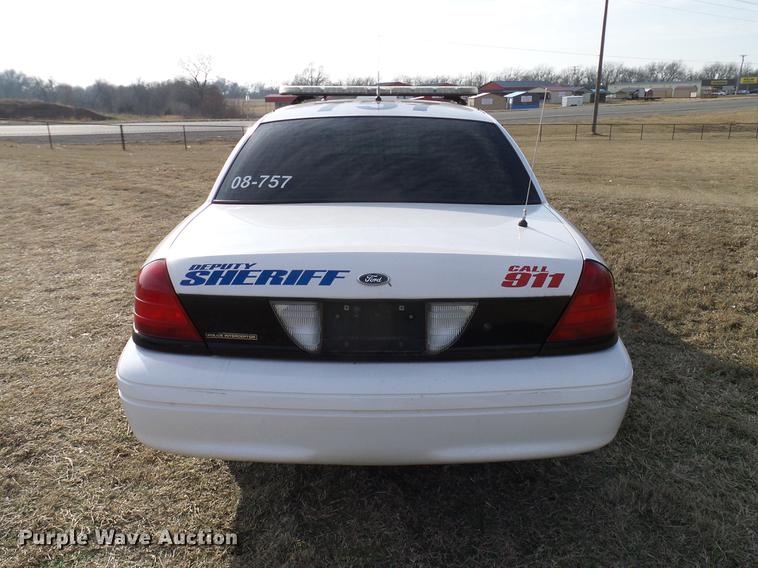 image for item DD1401 2008 Ford Crown Victoria Police Interceptor