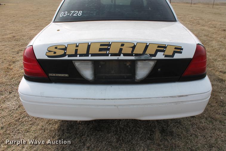 image for item DD1415 2003 Ford Crown Victoria Police Interceptor