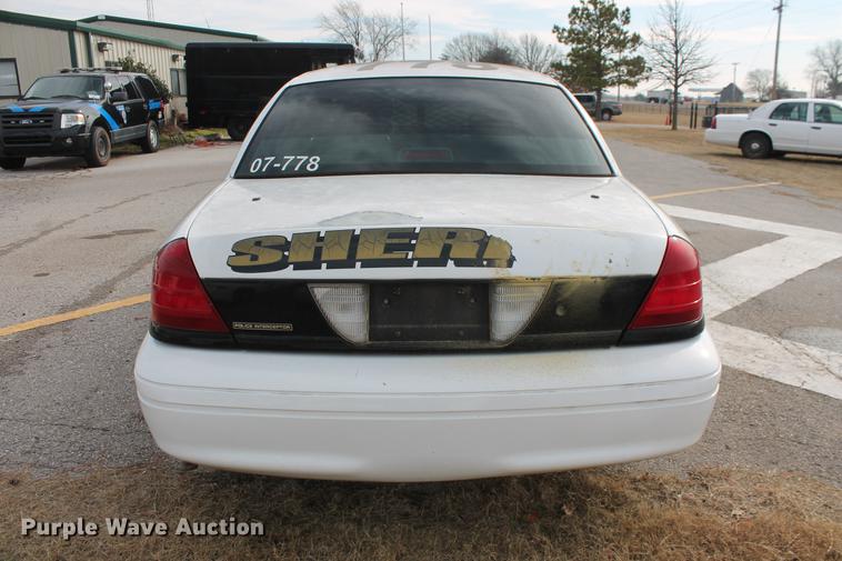 image for item DD1418 2007 Ford Crown Victoria Police Interceptor