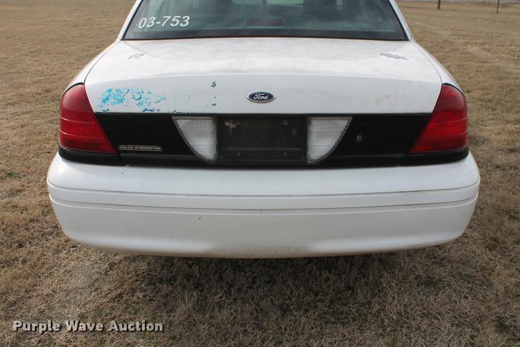 image for item DD1419 2003 Ford Crown Victoria Police Interceptor