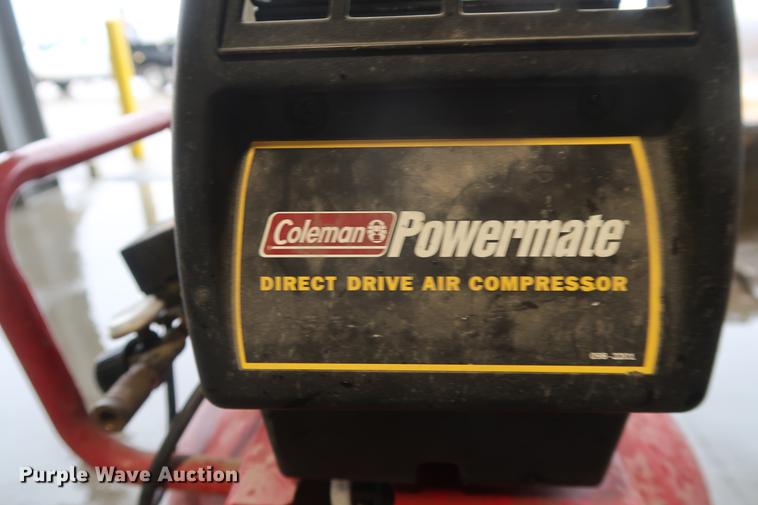 image for item DF3500 Coleman Powermate air compressor