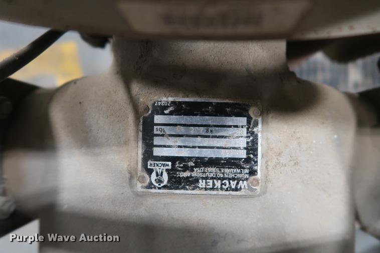 image for item DF3508 Wacker compactor