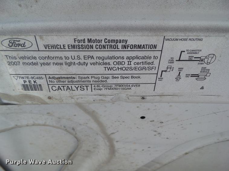 image for item DZ9186 2007 Ford Crown Victoria Police Interceptor