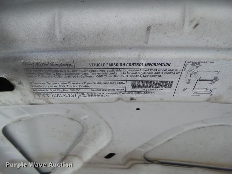 image for item DZ9187 2003 Ford Crown Victoria Police Interceptor