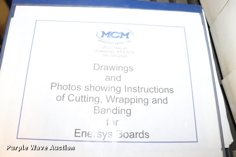 image for item EC9377 2012 Eastley ET2408-LR2 shrink wrapping machine