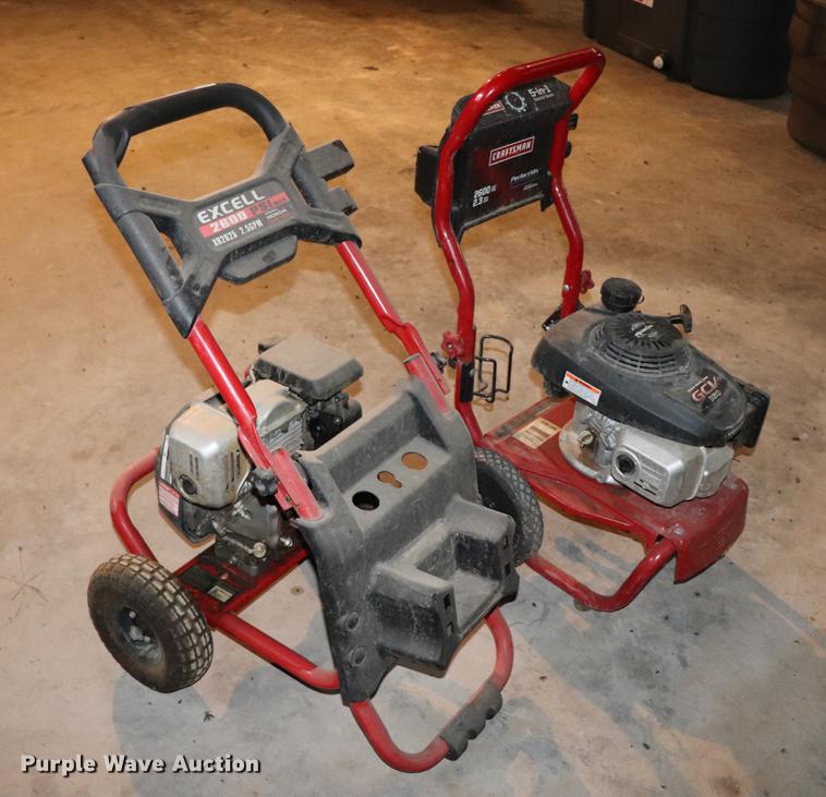 image for item EC9390 (2) pressure washers