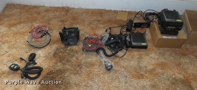 image for item EC9545 (4) EF Johnson police radios