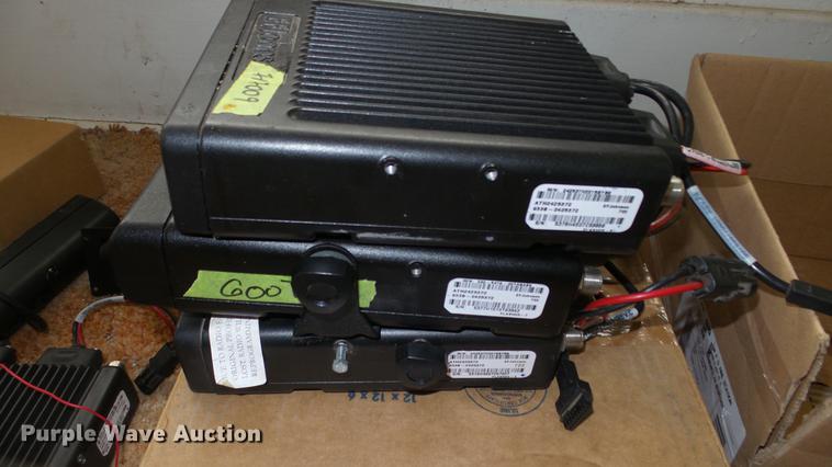 image for item EC9545 (4) EF Johnson police radios