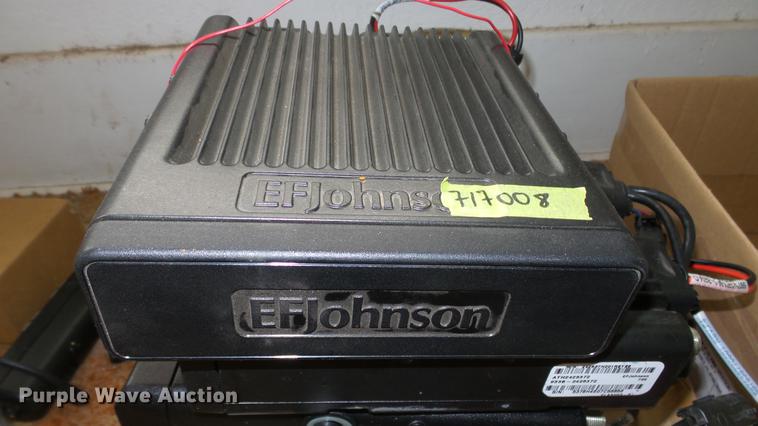 image for item EC9545 (4) EF Johnson police radios