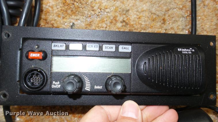 image for item EC9545 (4) EF Johnson police radios