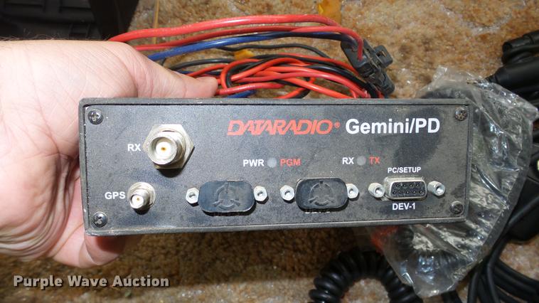 image for item EC9545 (4) EF Johnson police radios