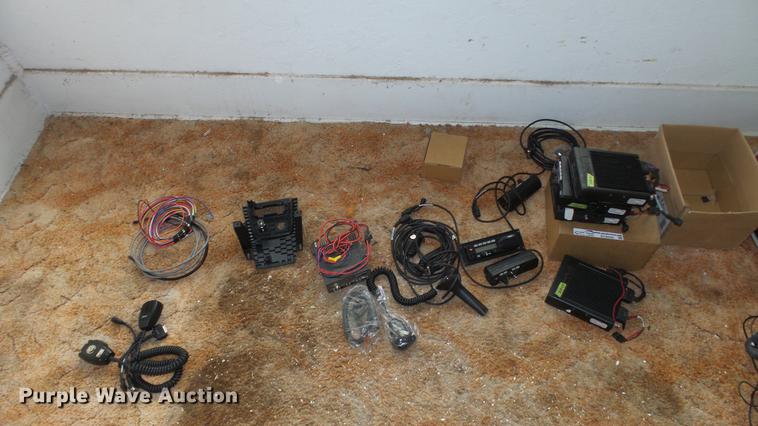 image for item EC9545 (4) EF Johnson police radios