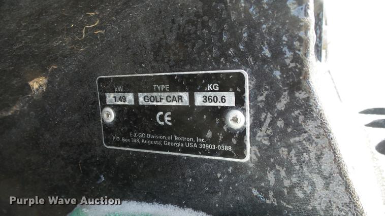 image for item EC9550 Ez-go golf cart