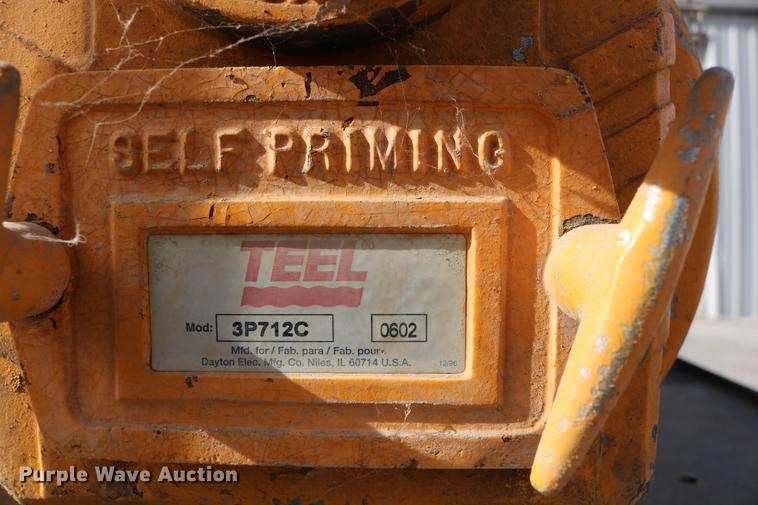 image for item EH9579 Teel 3P712C 0602 trash pump