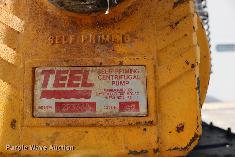 image for item EH9587 Teel 2P333A trash pump