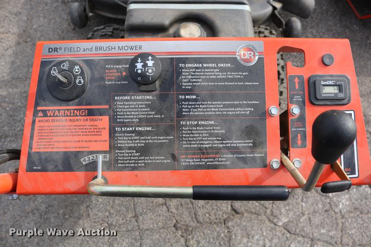 image for item EH9589 DR field and brush mower