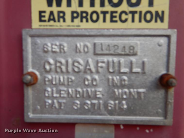 image for item EP9087 1995 Crisafulli water pump