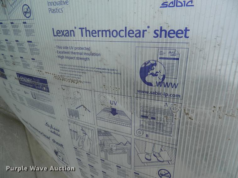 image for item G1003 Lexan Thermoclear sheeting