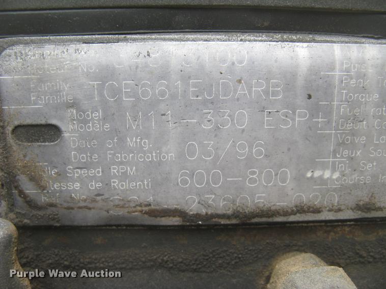 image for item L2381 1996 Freightliner FLD120 semi truck