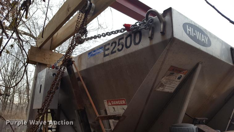 image for item DA6577 Hi-way E2500 stainless steel spreader