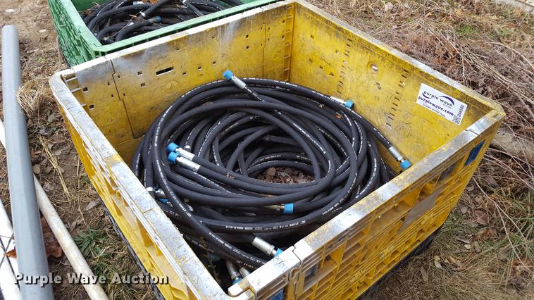 image for item DA6580 Assorted Caterpillar hydraulic hoses