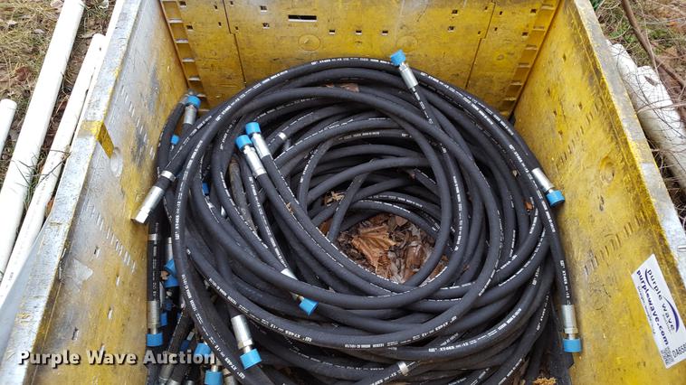 image for item DA6580 Assorted Caterpillar hydraulic hoses