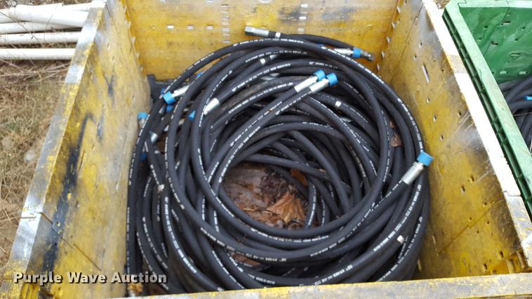 image for item DA6580 Assorted Caterpillar hydraulic hoses