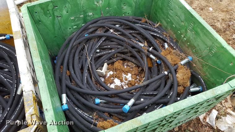 image for item DA6580 Assorted Caterpillar hydraulic hoses