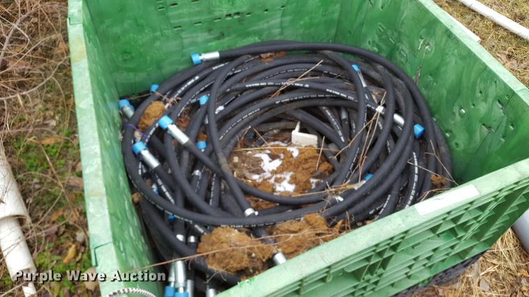 image for item DA6580 Assorted Caterpillar hydraulic hoses